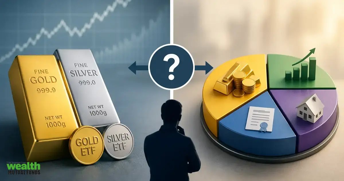 Confused between multi-asset allocation funds and gold or silver ETFs? Here’s how to decide