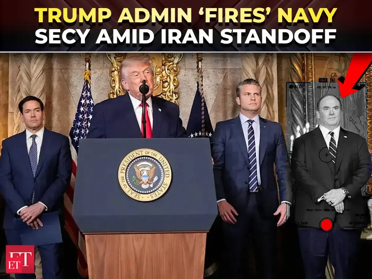 ‘You are FIRED!’: US Navy Chief John Phelan steps down in sudden War Dept shakeup amid Iran tensions