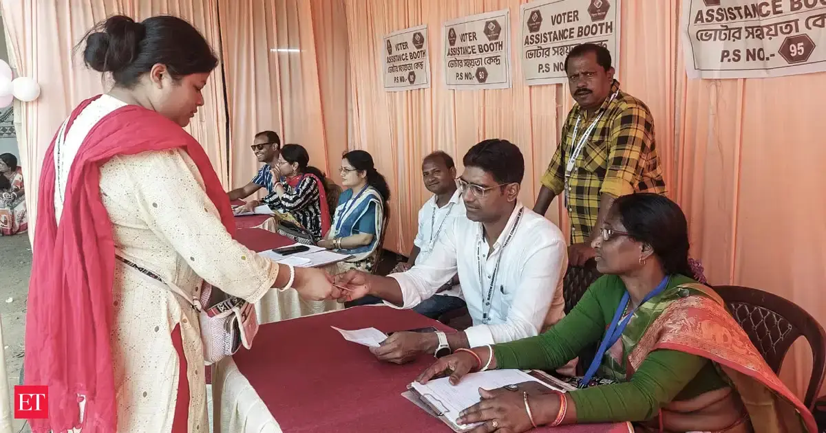 EC suspends all polling staff for leaving booth unattended during voting in Bengal's Pingla