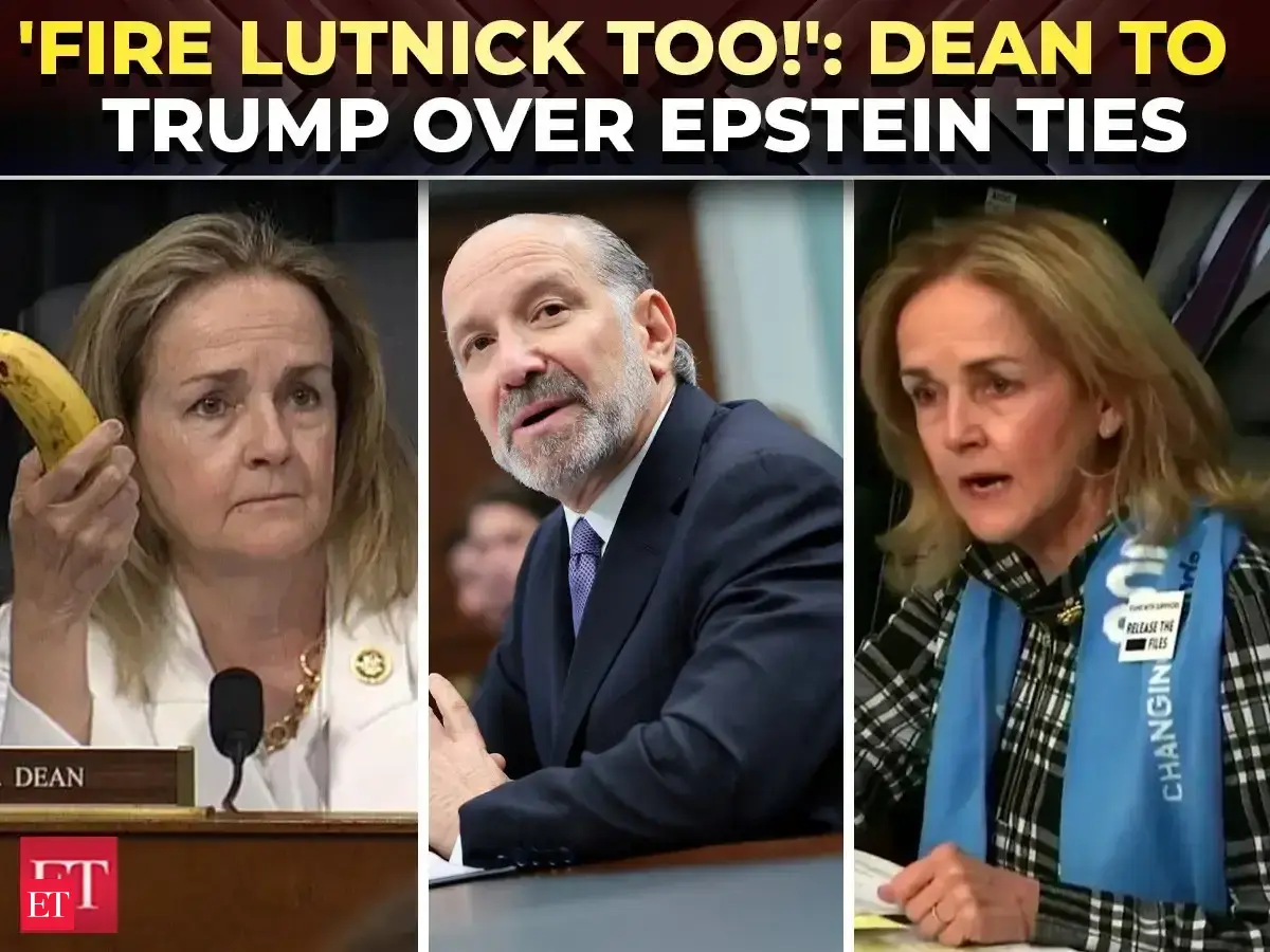 'Why did you lie about Epstein?': After 'bananas', Dean clashes with Lutnick over his 'Jeffrey' ties