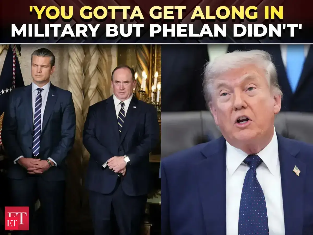 'He had conflicts…': Trump 'REVEALS' real reason behind Navy Secy Phelan’s firing amid Iran conflict