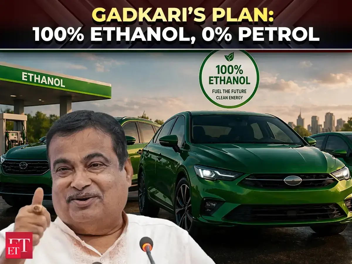 ‘Aim for 100% ethanol blending’: Nitin Gadkari cites West Asia crisis for energy self-reliance