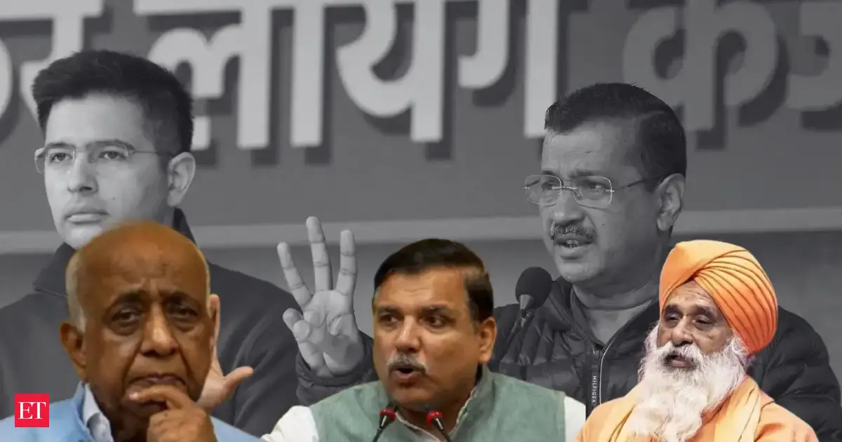 AAP exodus: A tale of rebellion from 'assault' on Swati Maliwal to downsizing of Raghav Chadha