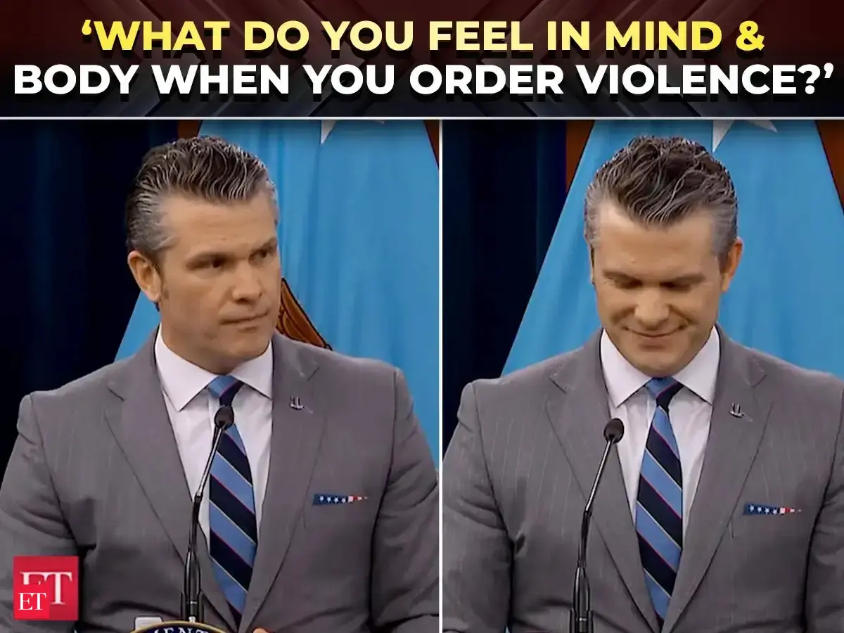 ‘Are you on a power trip when you order war?’: Hegseth replies, ‘That’s a very TMZ question’ | WATCH