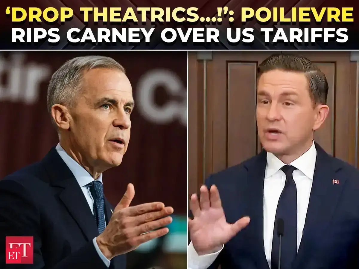 ‘Get away from theatrics & YT videos’: Poilievre smokes Carney over failing trade with US