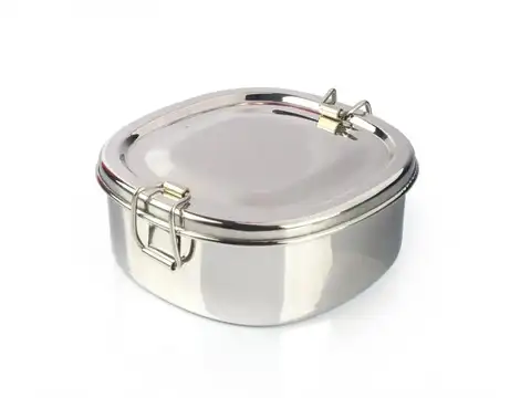 "Steel Dabba" with a Cotton Cloth