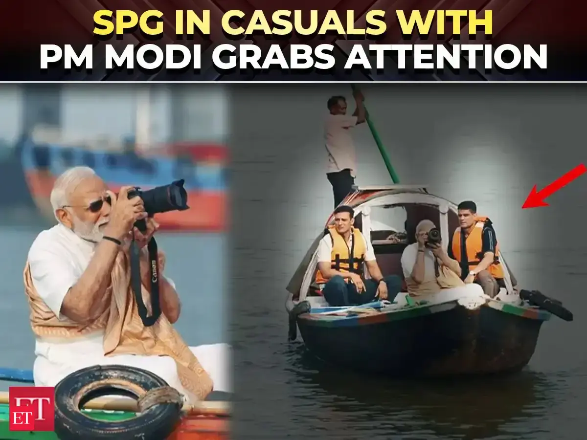 Modi in Kolkata: SPG Commandos in ‘casual look’ during Hooghly boat ride with PM draw attention