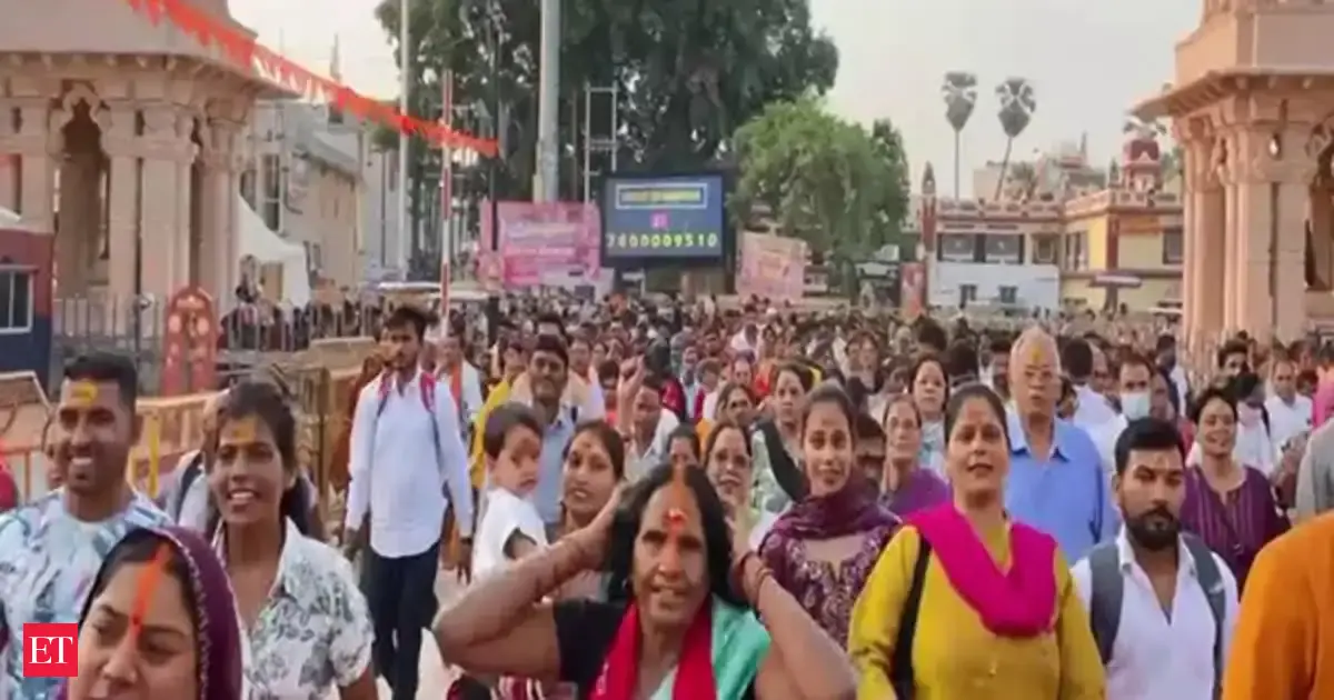 Fewer devotees visit Ram temple in Ayodhya amid scorching heatwave in ...
