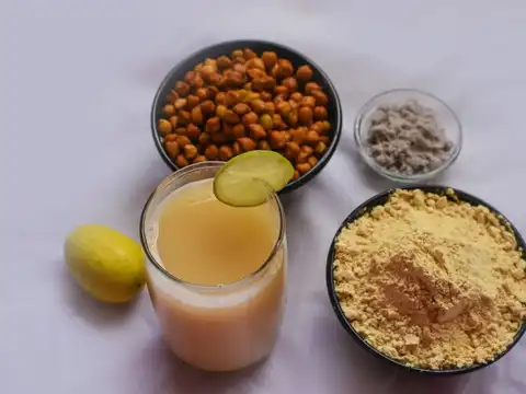 Sattu Namkeen Sharbat (The Classic Cooler)