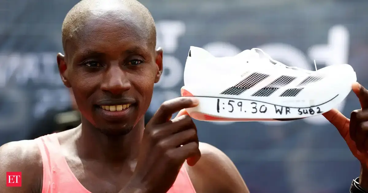 Sabastian Sawe: Unique shoe that helps Kenya runner win London Marathon in record time