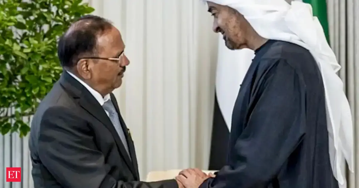 Ajit Doval visits UAE to discuss energy security, regional stability