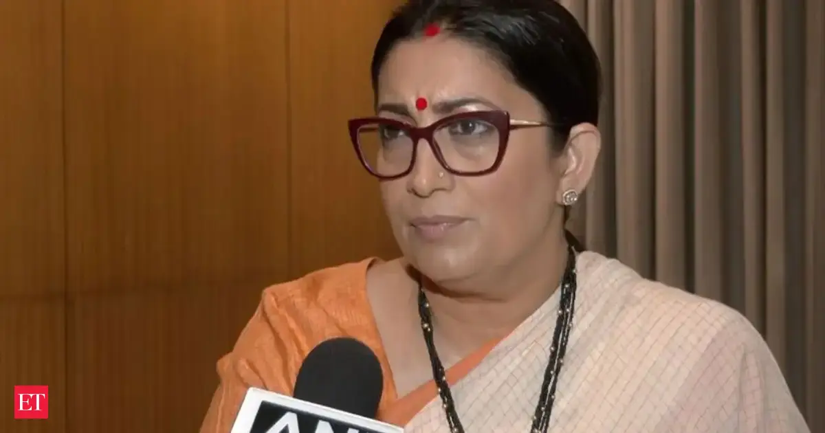 BJP's Smriti Irani attacks TMC, calls corruption and law-and-order issues 'Trinamool culture'