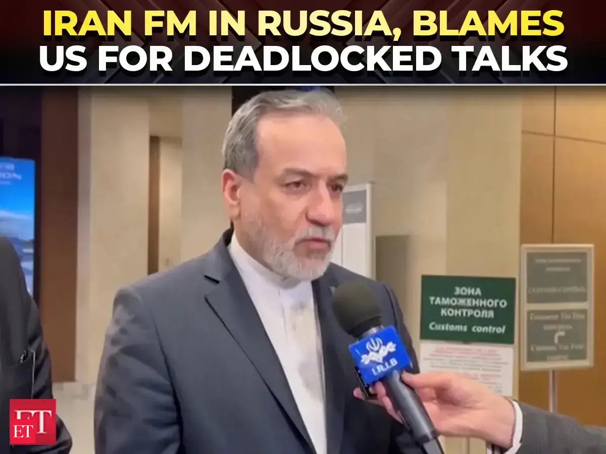 Iran's Araghchi in Russia for Putin talks, cites US 'excessive demands' for stalled negotiations
