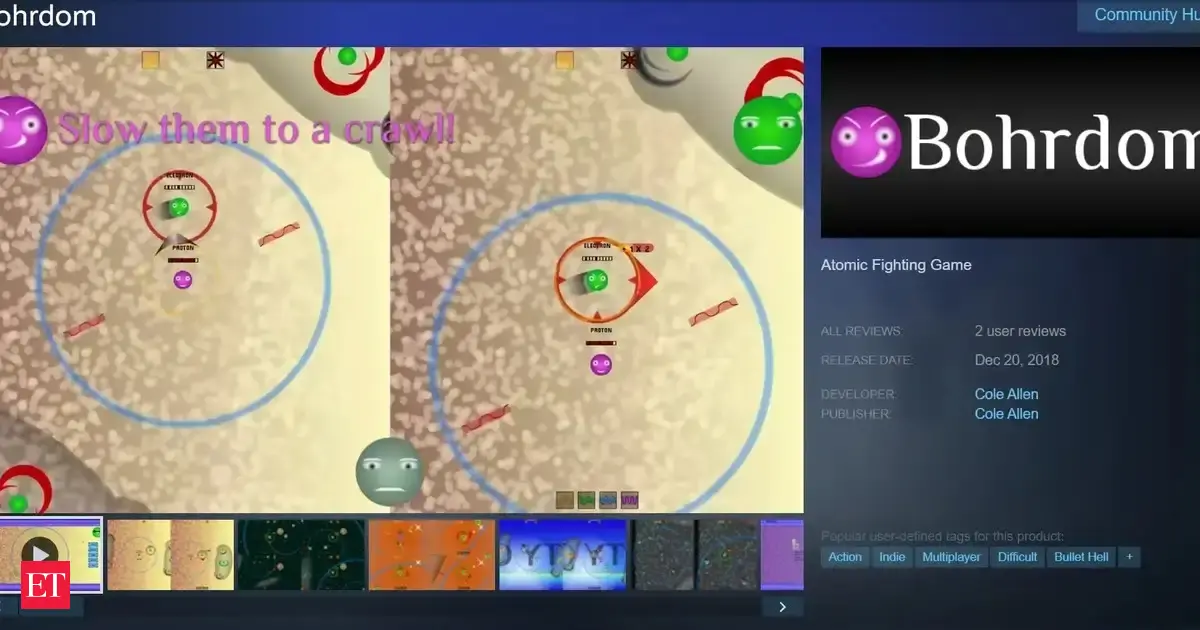 What is Bohrdom, and why has the indie video game gone viral online? Viral attention grows after WHCD shooting suspect link