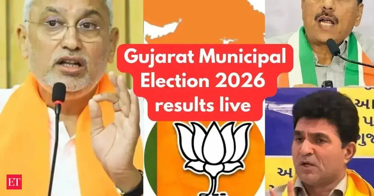 Gujarat Municipal Election 2026 Results Live: Check who is winning from where and all the latest update he