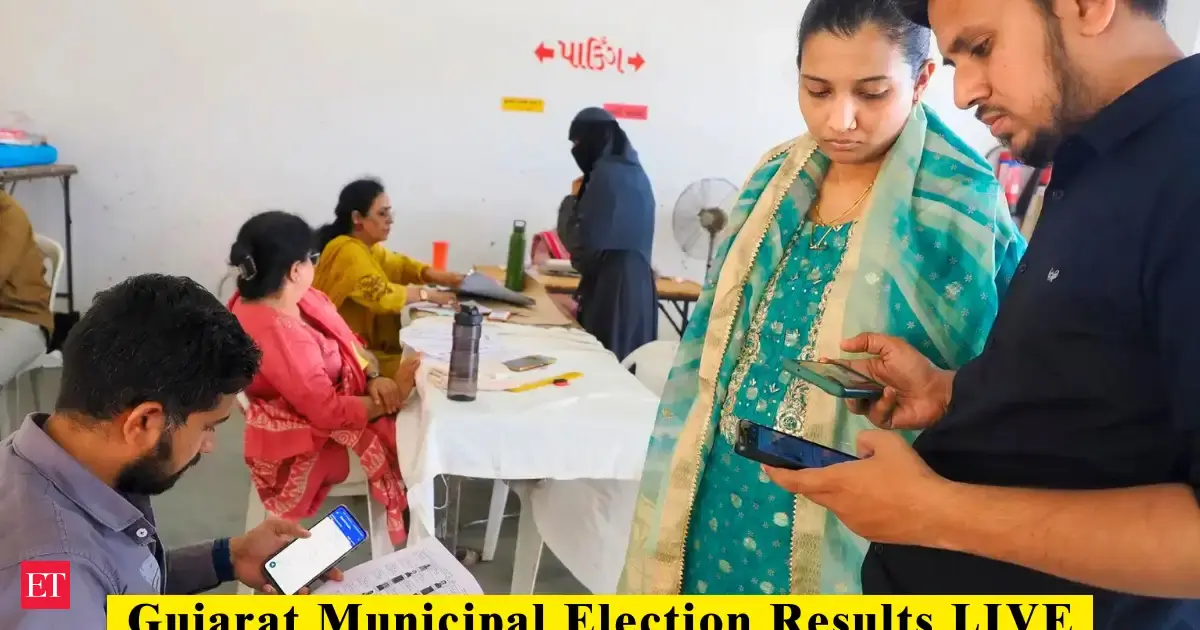 Gujarat Municipal Elections 2026 Results Live: Check who is winning from Ahmedabad, Surat, Vadodara and Rajkot, ward-wise list
