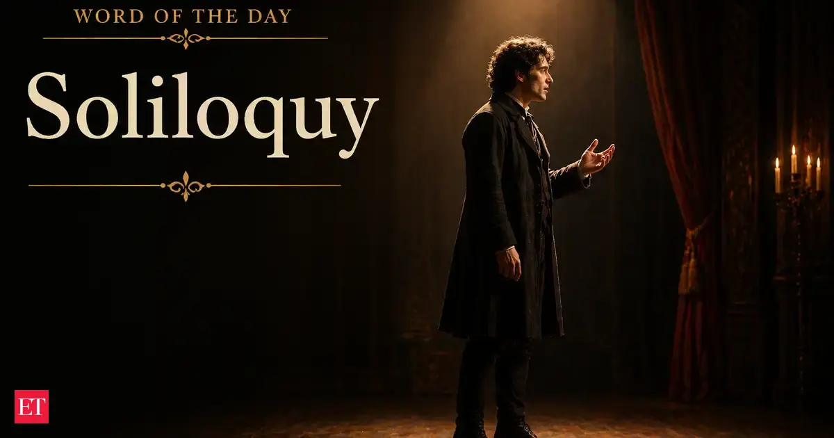 Soliloquy pronunciation: Word of the Day: Soliloquy - The Economic Times