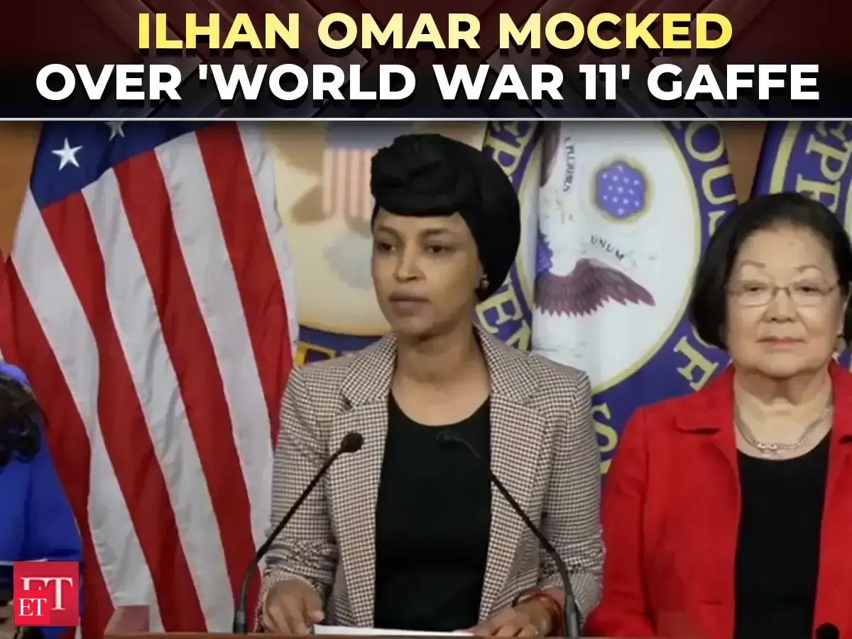 'World War 11': Ilhan Omar's blunder takes over social media, awkward moment goes VIRAL