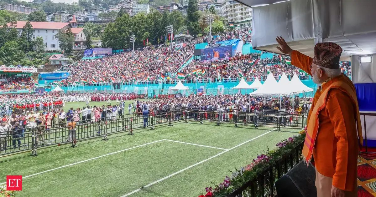 Act east, Act fast for Northeast development: PM Modi in Sikkim