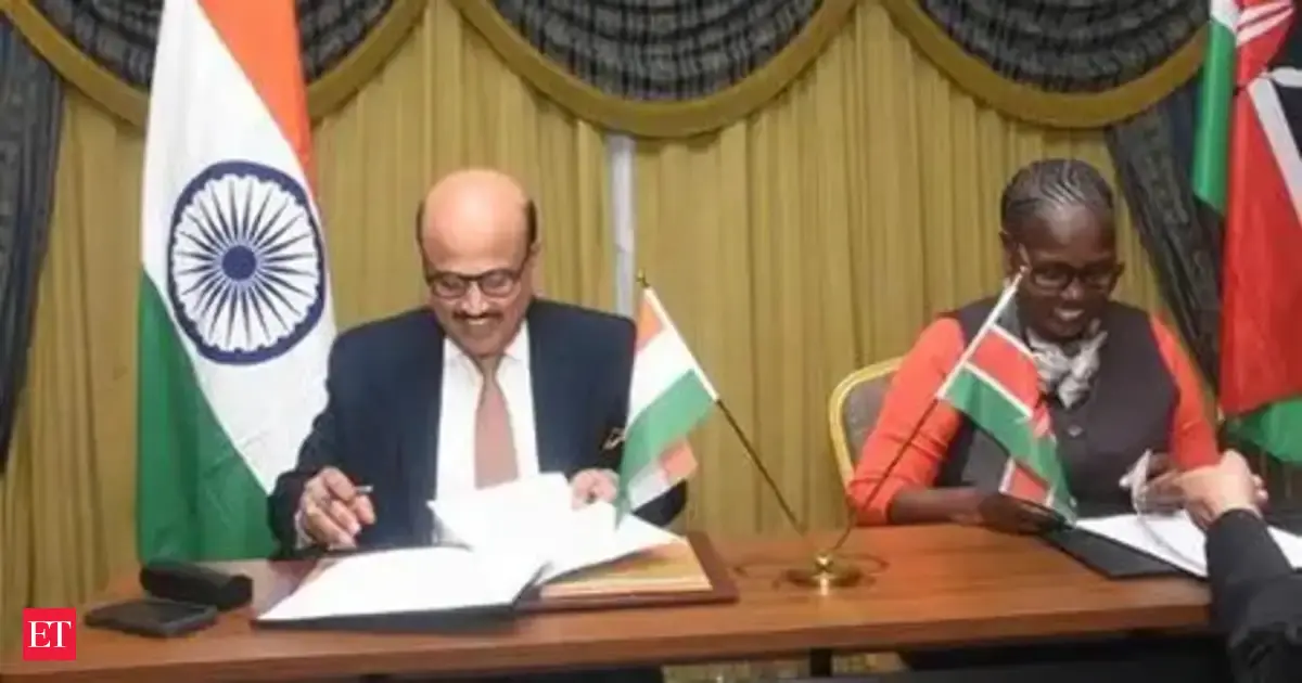 India, Kenya discuss possibility of trade settlement in local currencies  m.economictimes.com