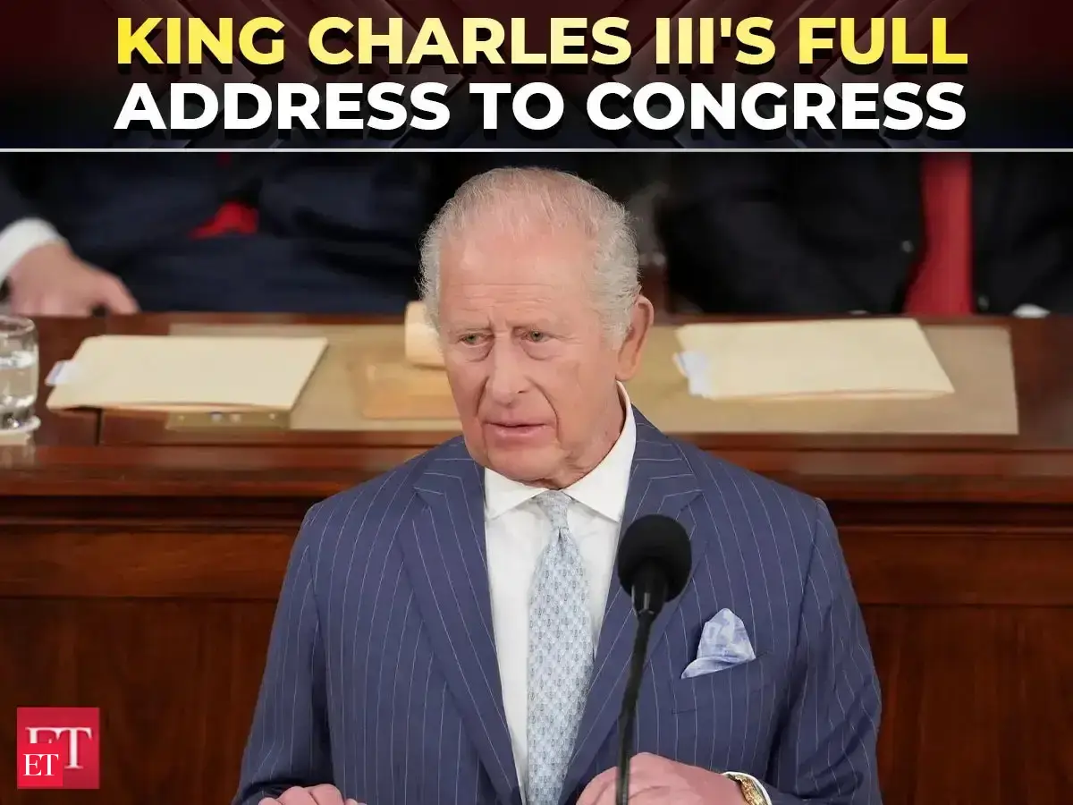 'America's words carry weight &...': King Charles III’s historic address to US Congress| Full Speech