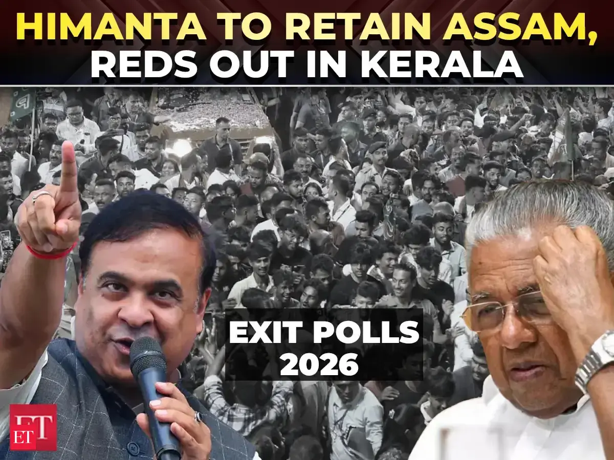 Exit polls 2026: BJP hattrick in Assam, Congress to unseat Reds in Keralam