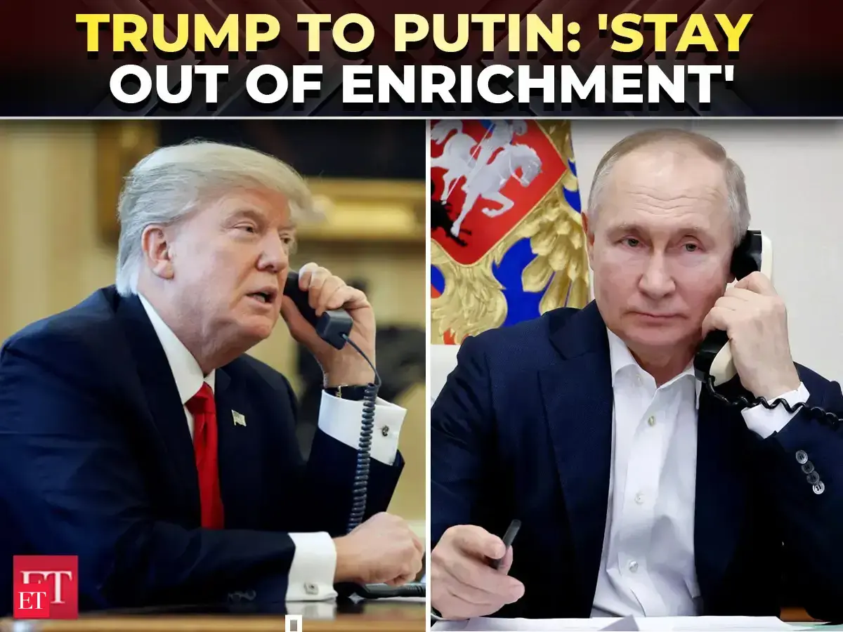 ‘I’d much rather have you handle Ukraine': Trump rejects Putin's 'HELP' on Iran nuclear enrichment