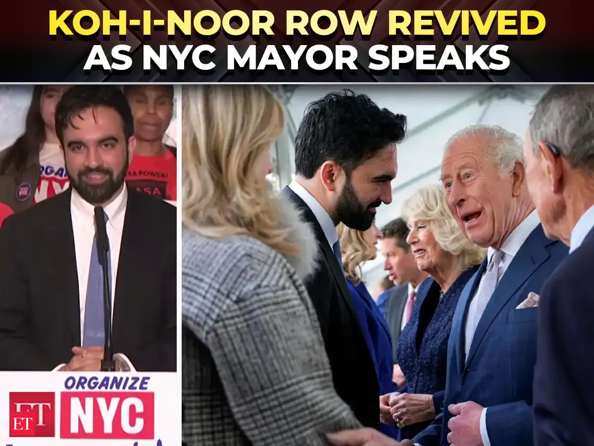 'Would encourage him to return...': NYC Mayor Mamdani to raise Koh-i-Noor issue with King Charles