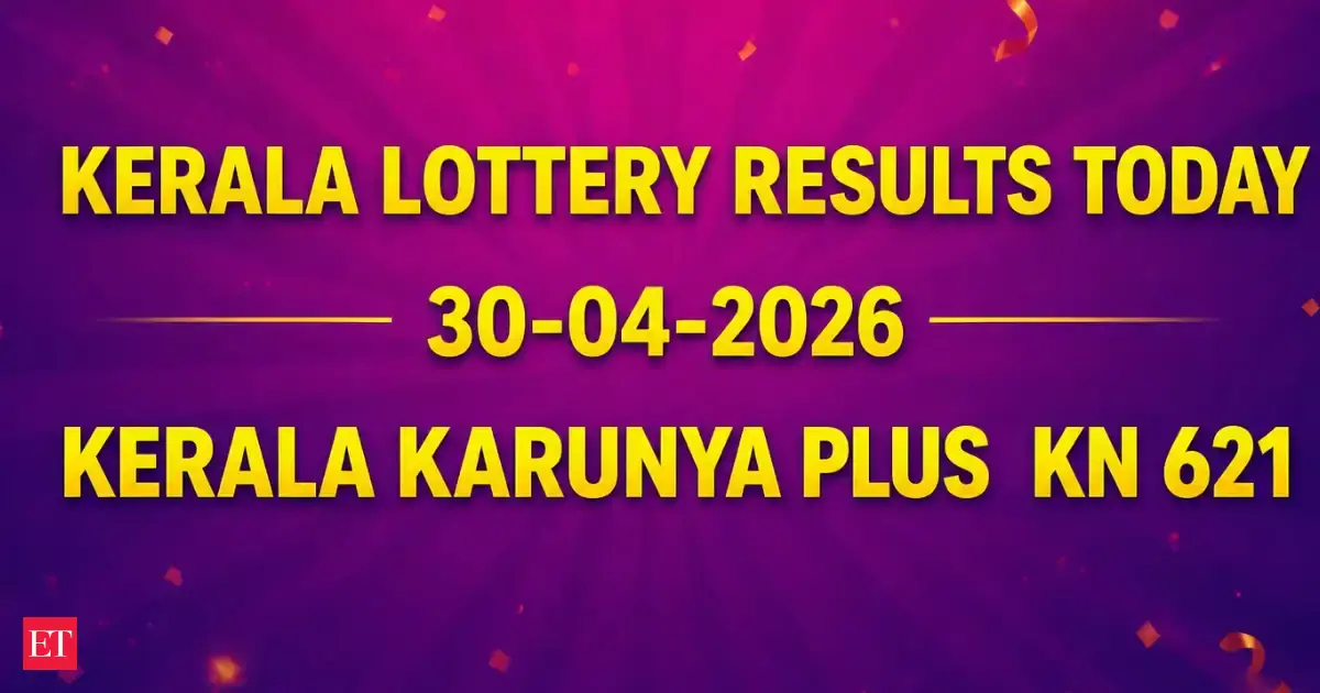 Kerala Karunya Plus KN 621 lottery results out today April 30; Rs 1 crore prize winning number and full list here