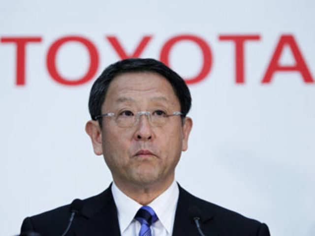 Toyota Motor Corp President Akio Toyoda 