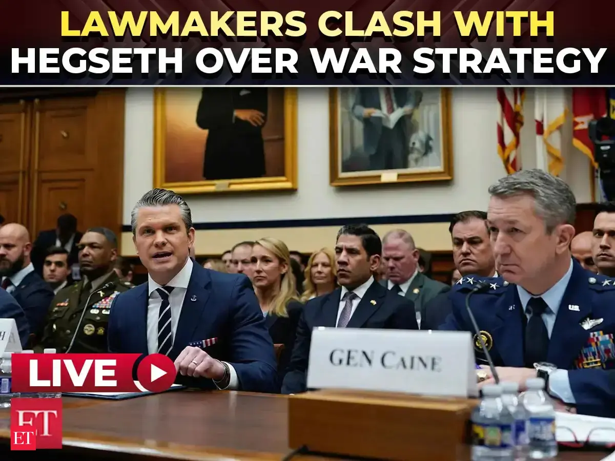 LIVE | 'Stop LYING': Pete Hegseth grilled over Iran war, Pentagon firings at SENATE showdown