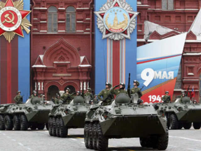 Victory Parade on Moscow's Red Square