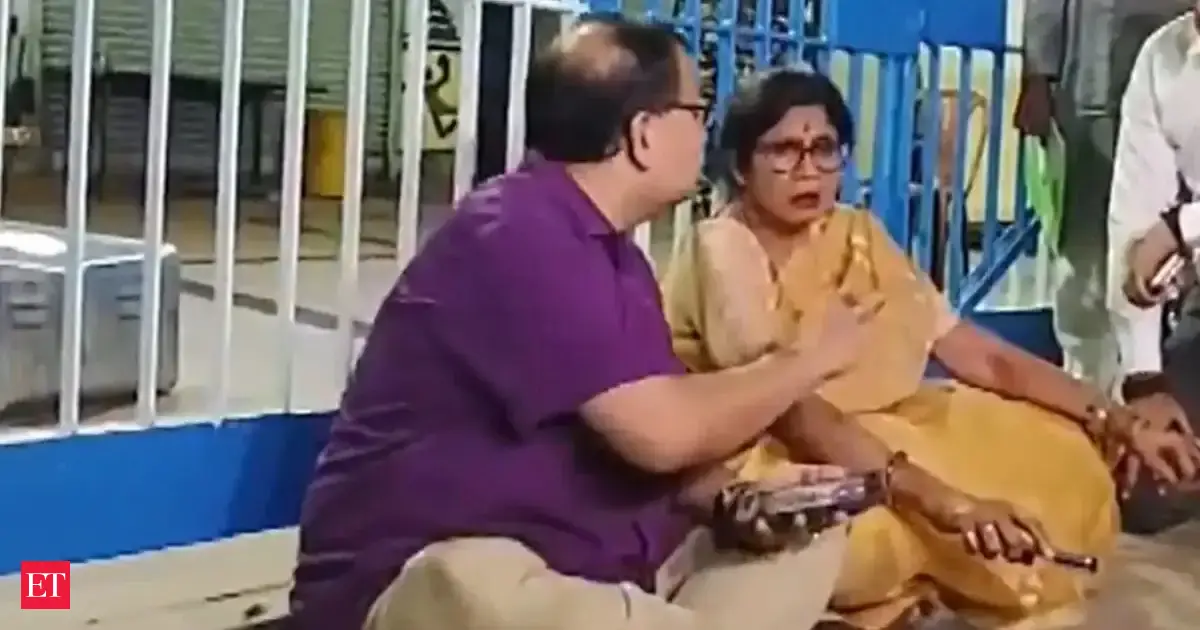 Bengal CEO pushes action on post-poll violence as TMC stages sit-in over EVM irregularity claims