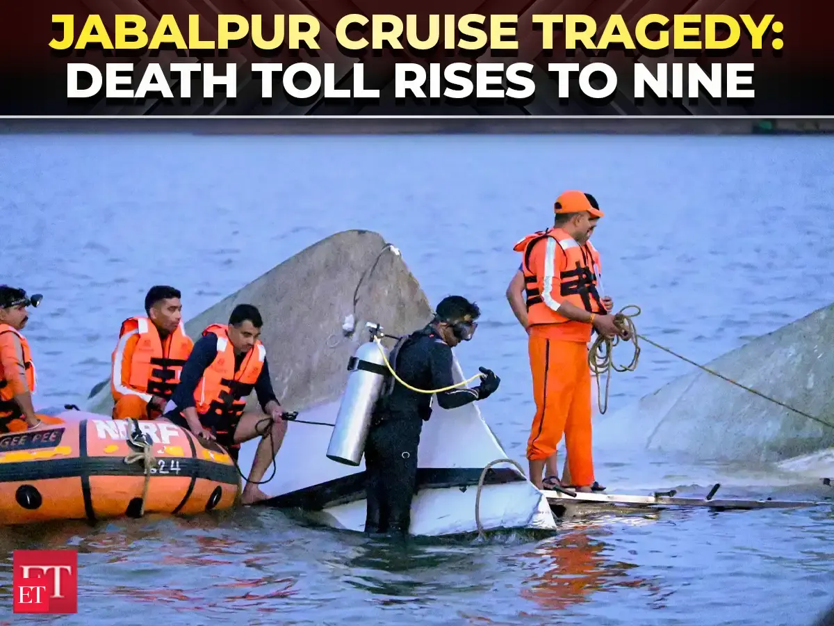 Jabalpur cruise tragedy: Multi-agency rescue operation continues as death toll rises to nine