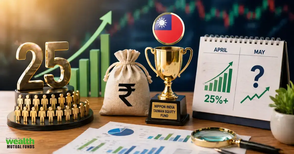 25 equity MFs deliver over 25% in April; Nippon India Taiwan Equity Fund tops list. Will momentum continue in May?