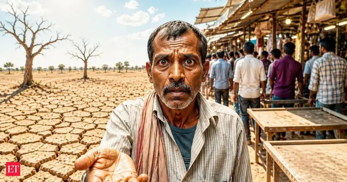 Rain check! A dry economic switch may add to Indians' war-led shocks