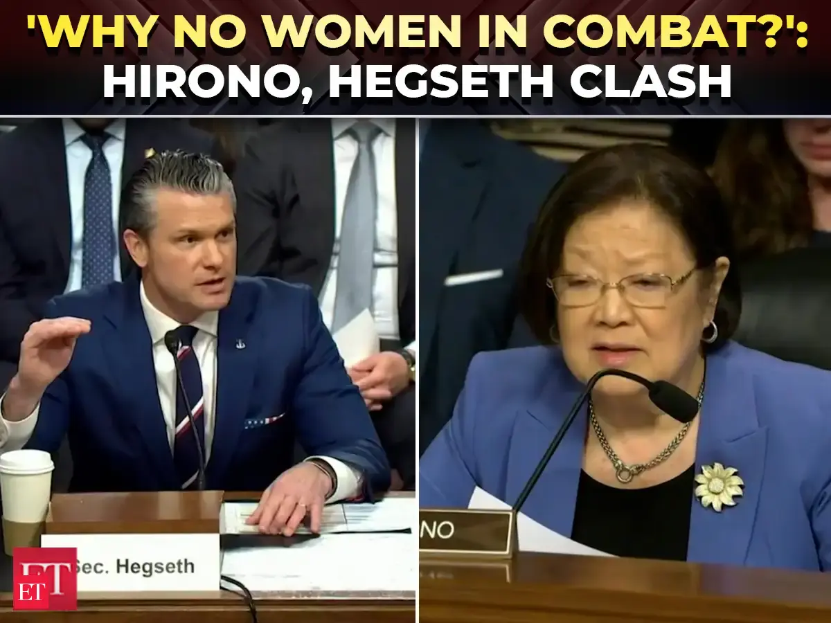 ‘What PROOF do you have?’: Hirono, Hegseth’s nasty clash over women in ...