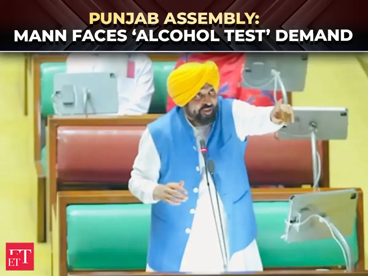 Bhagwant Mann faces ‘alcohol test’ demand as Congress alleges CM was ‘intoxicated’ in Assembly