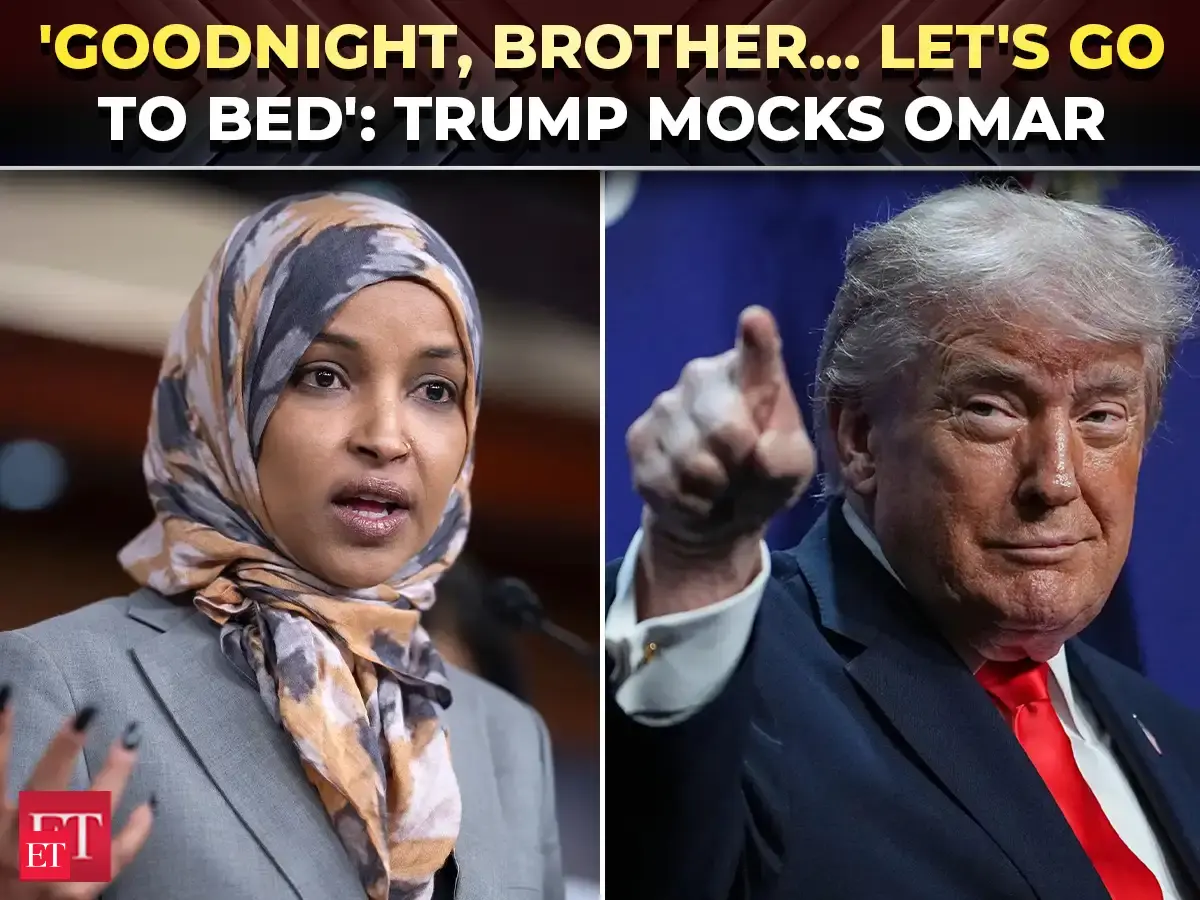 'Get the hell out, what a phony…': Trump mimics Ilhan Omar, says 'she married her brother