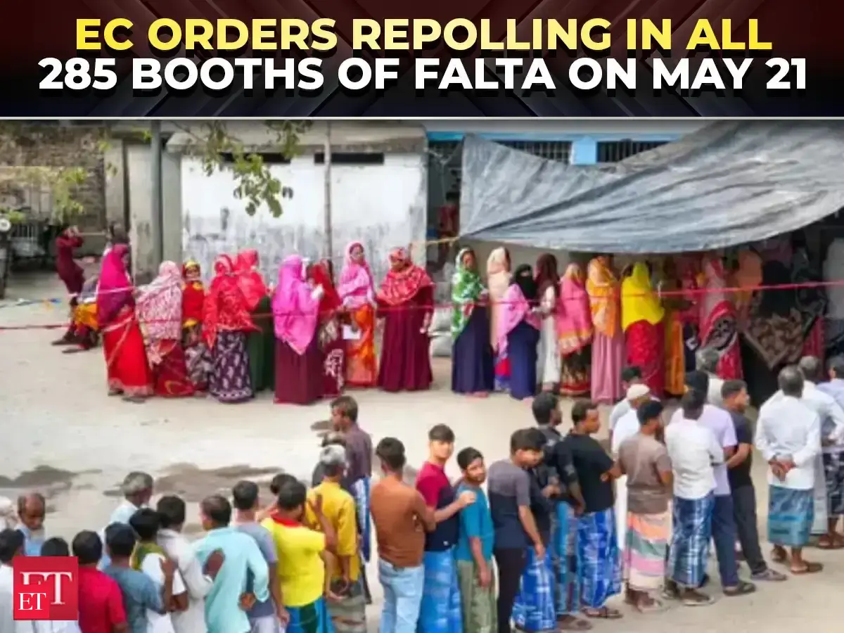 West Bengal: EC orders repoll in all 285 booths of Bengal's Falta Assembly constituency