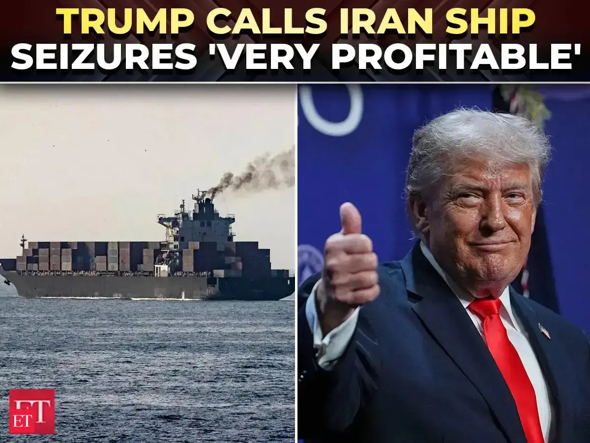 'We're like pirates': Trump boasts US Navy operations during Iran blockade, says 'took over the oil'