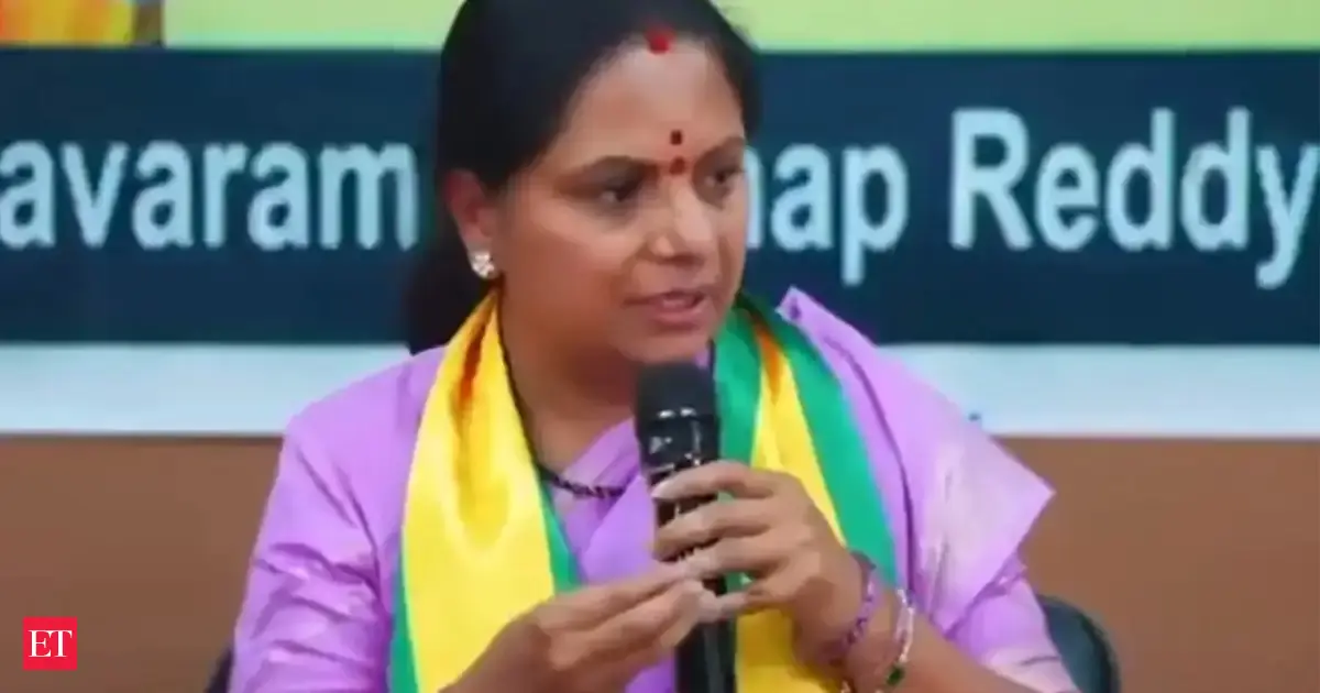 TRS chief K Kavitha on Delimitation Bill:  Every state should have fixed number of representatives