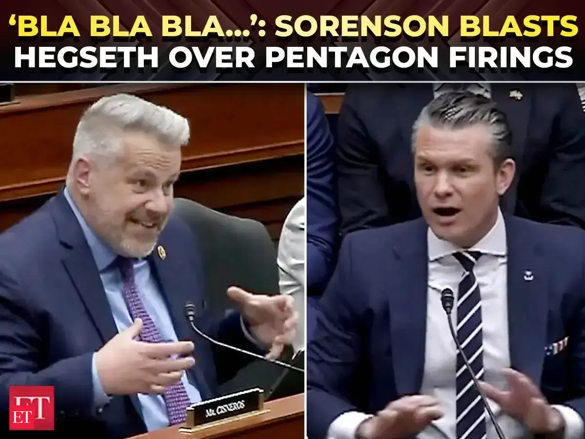 ‘Look in the eye of patriots & say that…’: Rep. Sorenson TORCHES Hegseth over haste Pentagon firings