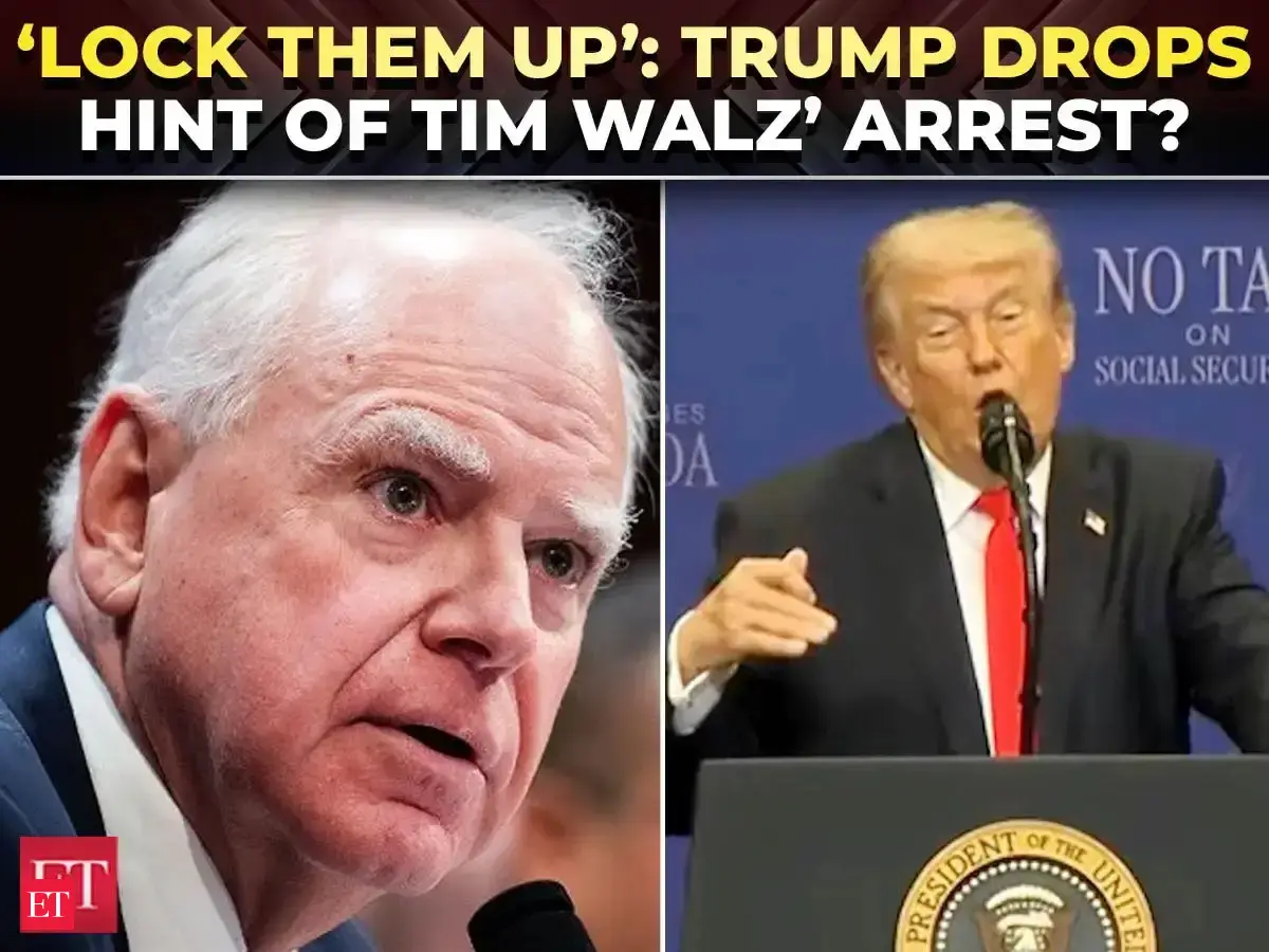 ‘Crooked Governor’: Trump teases ‘pent up action’ against Tim Walz, AG Ellison over Minnesota fraud