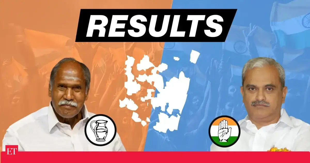Puducherry Elections 2026 Result News Live: AINRC leads in 8 seats, BJP and DMK at 2 each; early trends from 17 constituencies