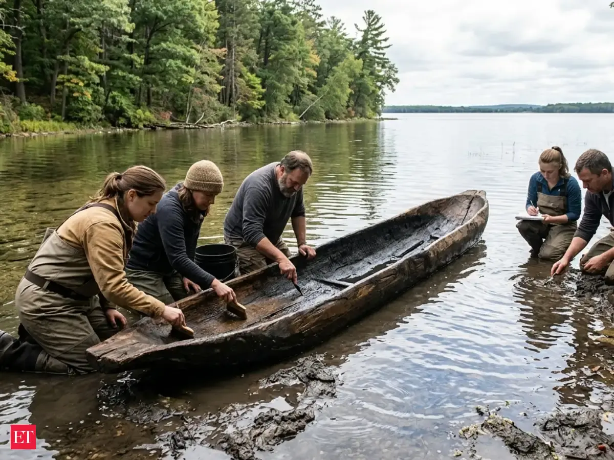 Why This Wooden Canoe Stayed Perfectly Hidden Underwater for Centuries