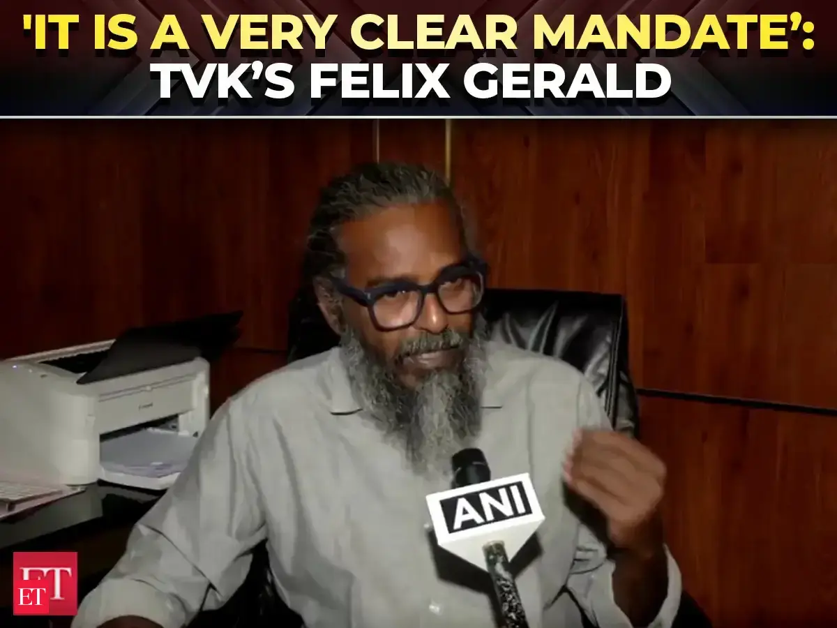 TN poll results: 'No ifs and buts; it is a very clear mandate', says TVK's Felix Gerald