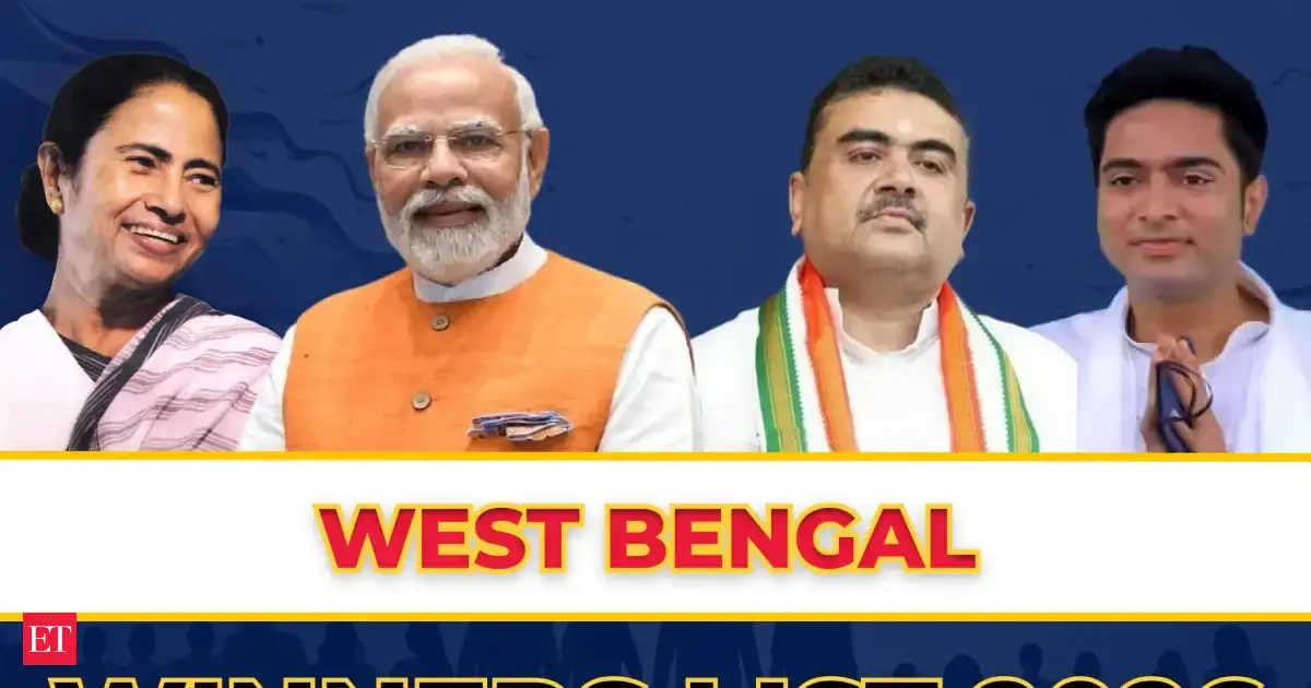 West Bengal TMC Election Winners List 2026: Check the full party-wise candidates wi...