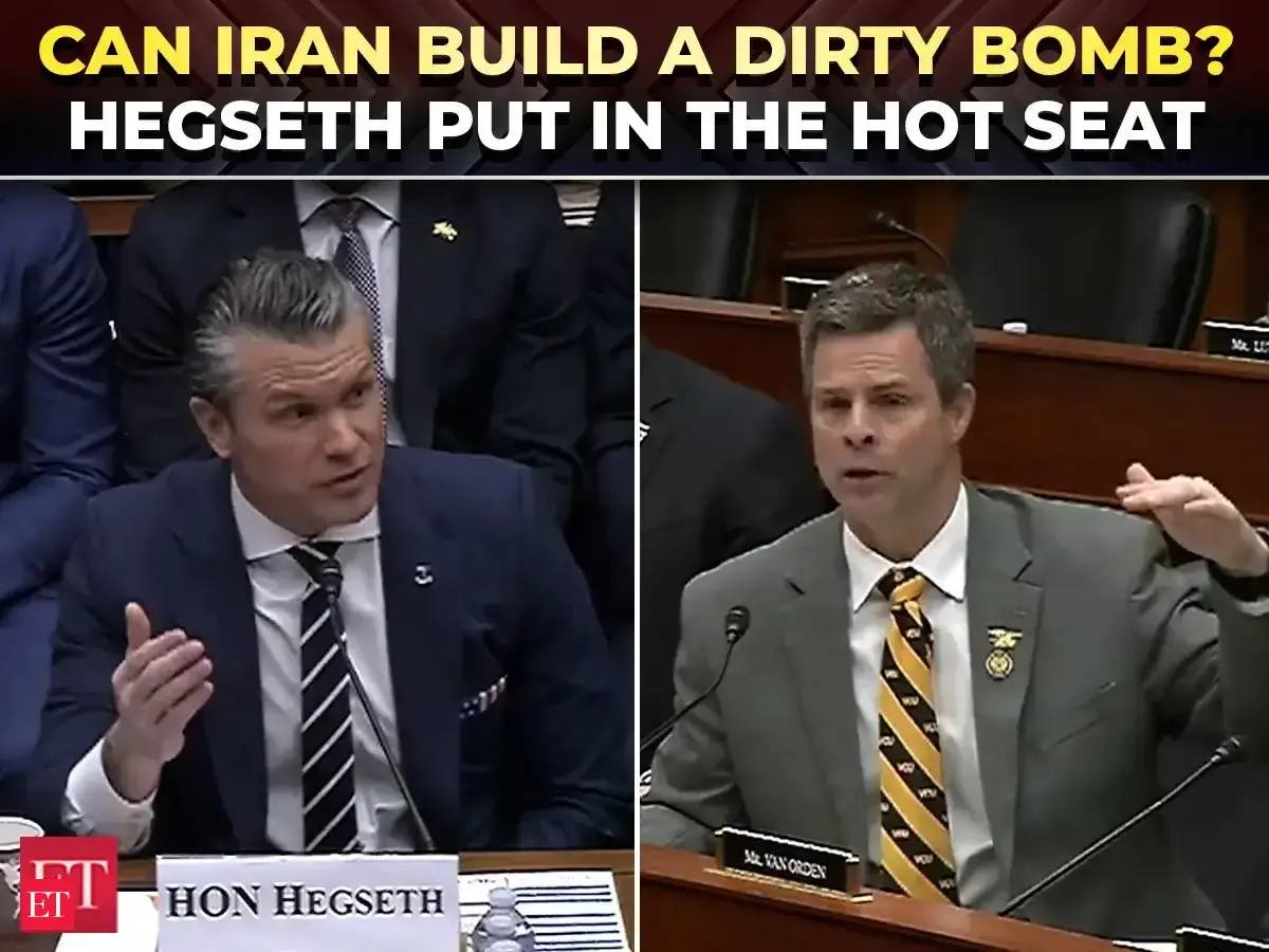 'How close are they to getting the dirty bomb?: Hegseth faces heat over Iran's enriched uranium