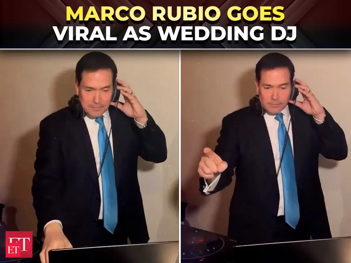 ‘Secretary of EVERYTHING’ Rubio takes over as wedding DJ, viral video sparks massive internet frenzy